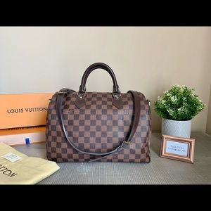 Louis Vuitton SPEEDY BANDOULIÈRE 30 Damier Eben